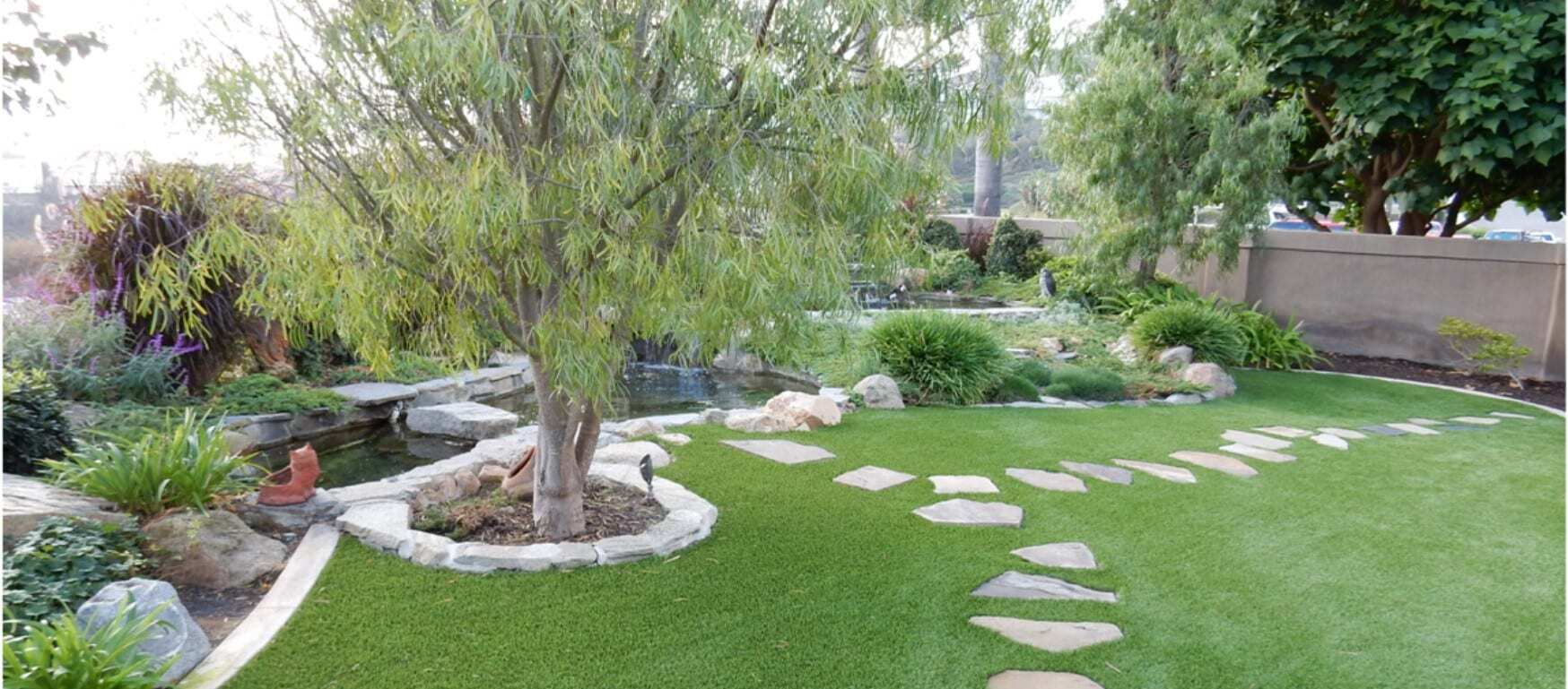 Beaumont Artificial Grass, Pavers, The Ultimate Landscape - Green-R Turf